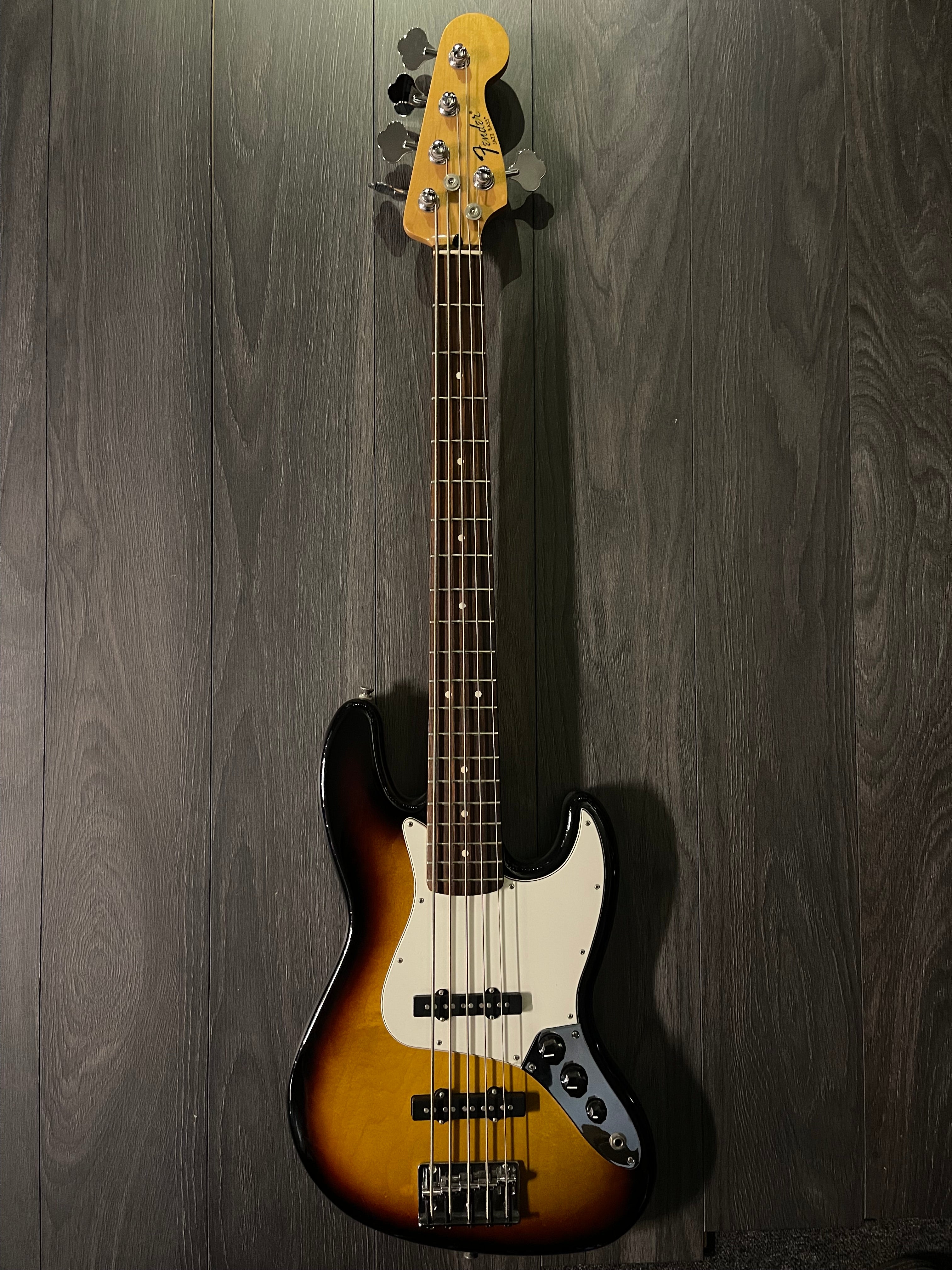 Fender Mexico Jazz V 5 String Bass (pre-owned) – Edinburgh Music 