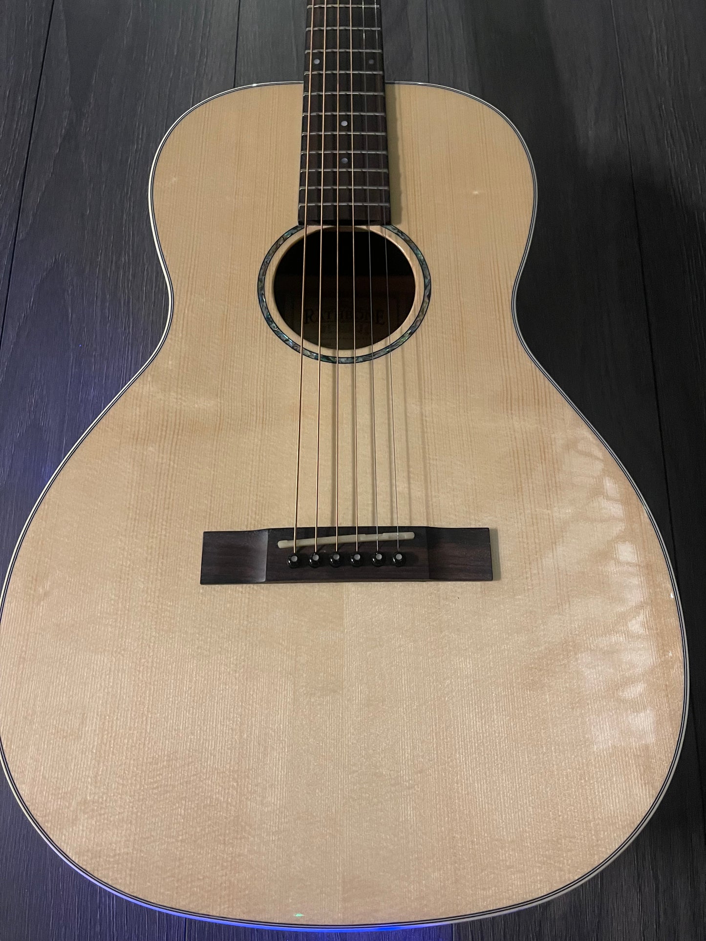Rathbone R6SB Parlour model acoustic guitar