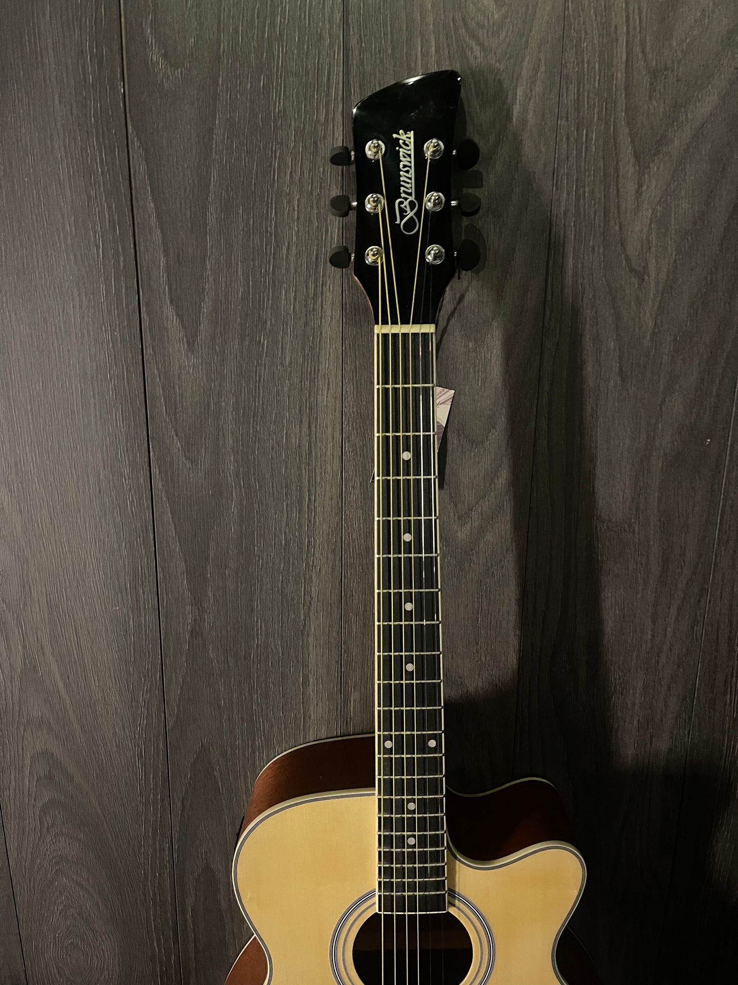 Brunswick (BTK50NA) Grand Auditorium BTK50NA Electro-Acoustic Guitar In Natural