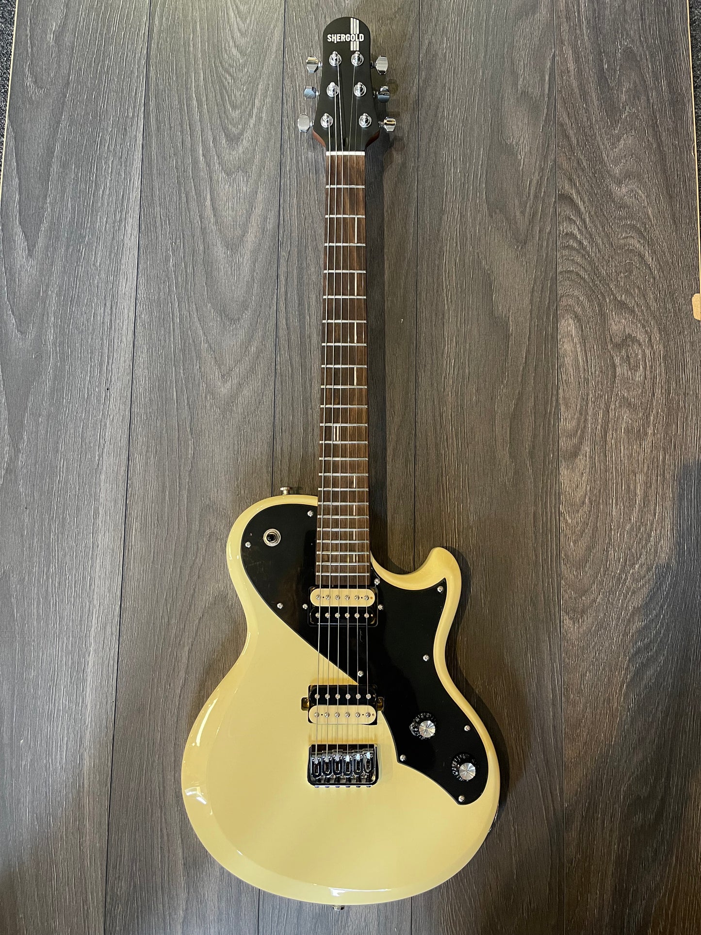 SHERGOLD PROVOCATEUR SP12 STANDARD ELECTRIC GUITAR (Blond)