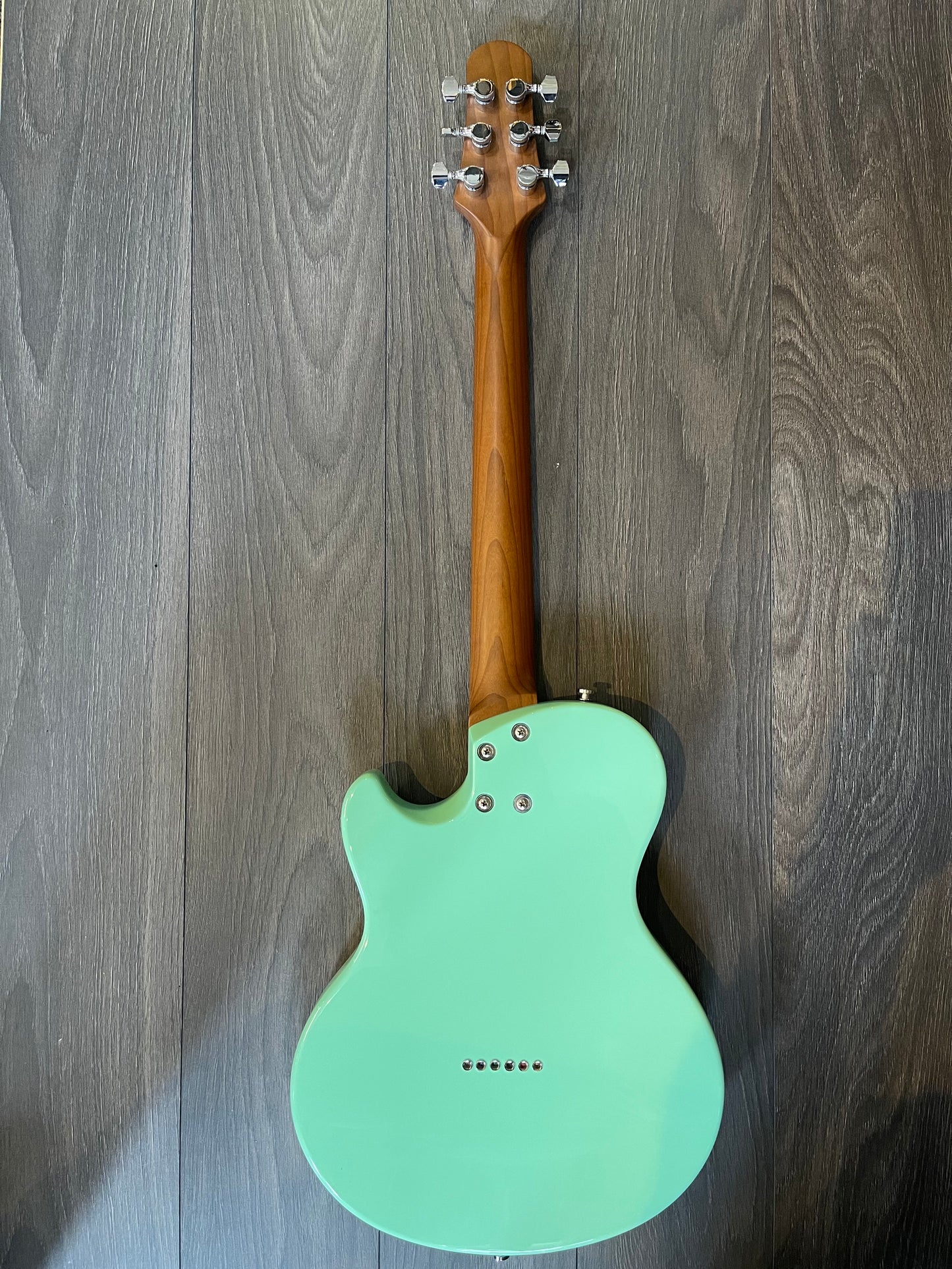 SHERGOLD PROVOCATEUR SP12 STANDARD ELECTRIC GUITAR, MINT GREEN