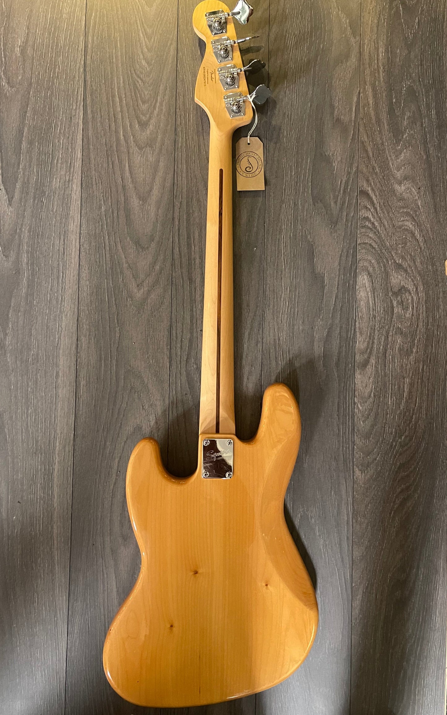 Squier Vintage Jazz bass Natural Wood