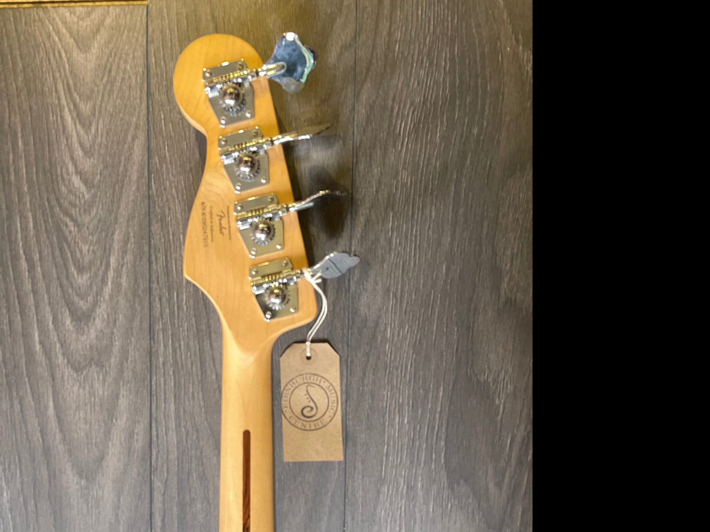 Squier Vintage Jazz bass Natural Wood