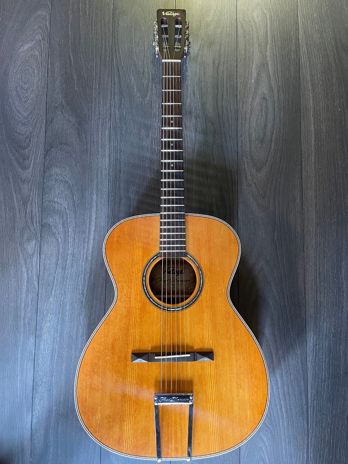 Vintage V600N 6 String Acoustic Guitar