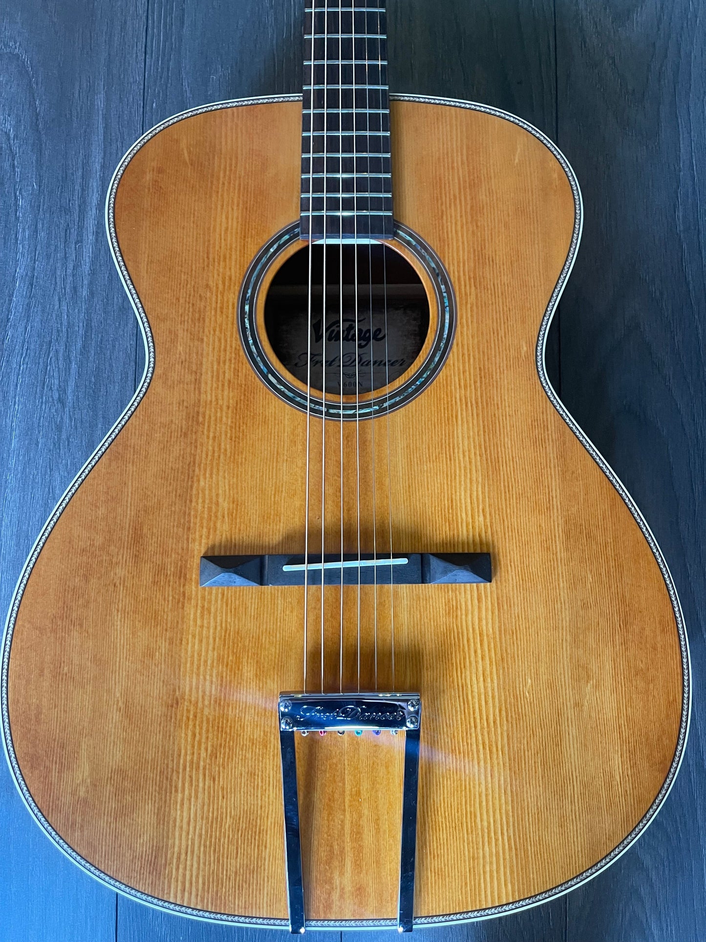 Vintage V600N 6 String Acoustic Guitar