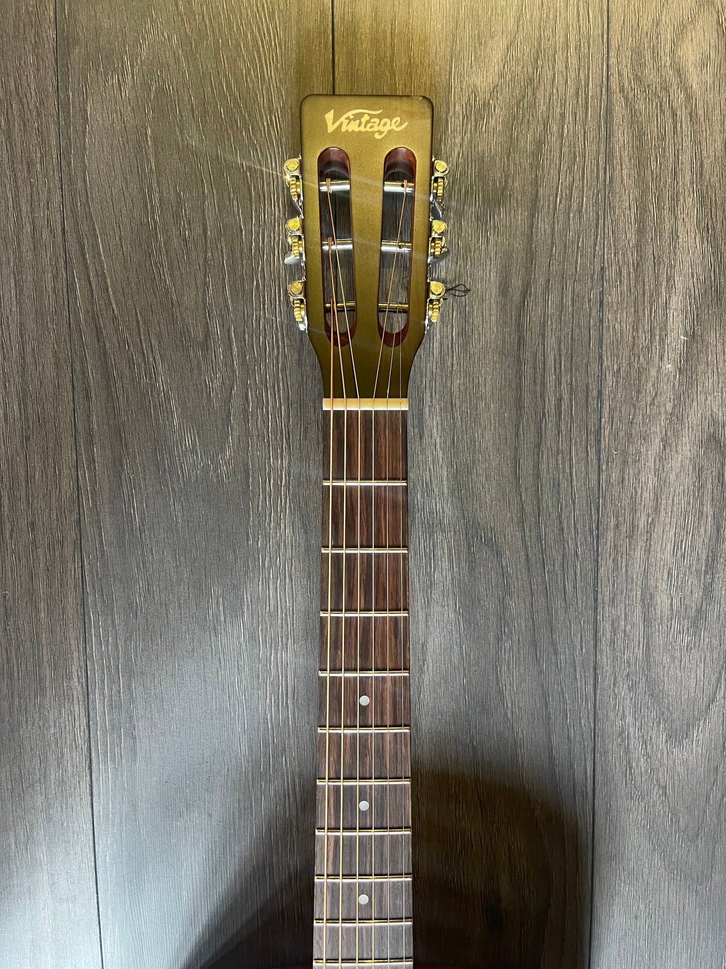 Vintage V600N 6 String Acoustic Guitar