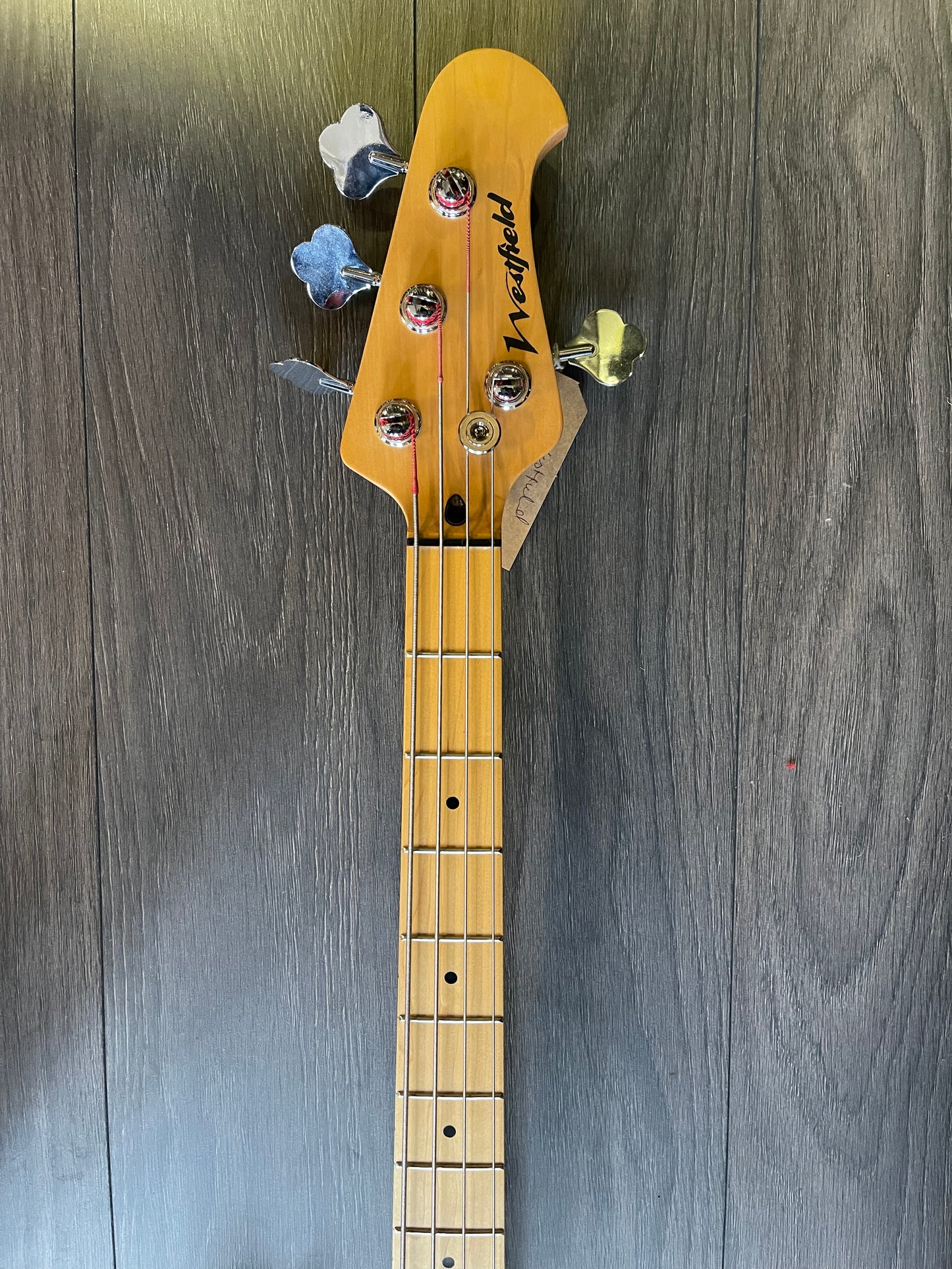 Westfield Bass Guitar Natural Finish