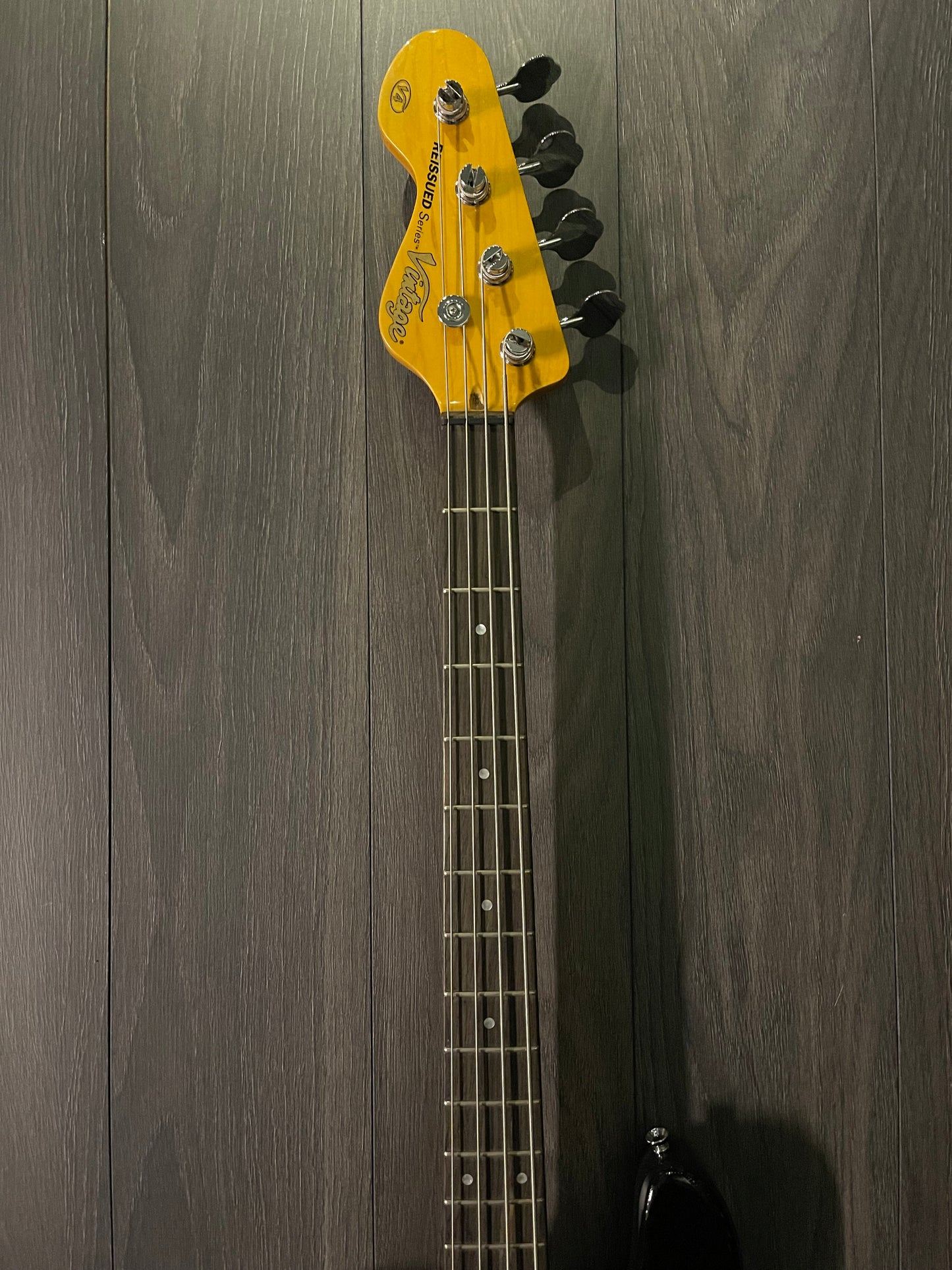 Left Handed Vintage Brand Reissued Series V4 Precision Style Bass