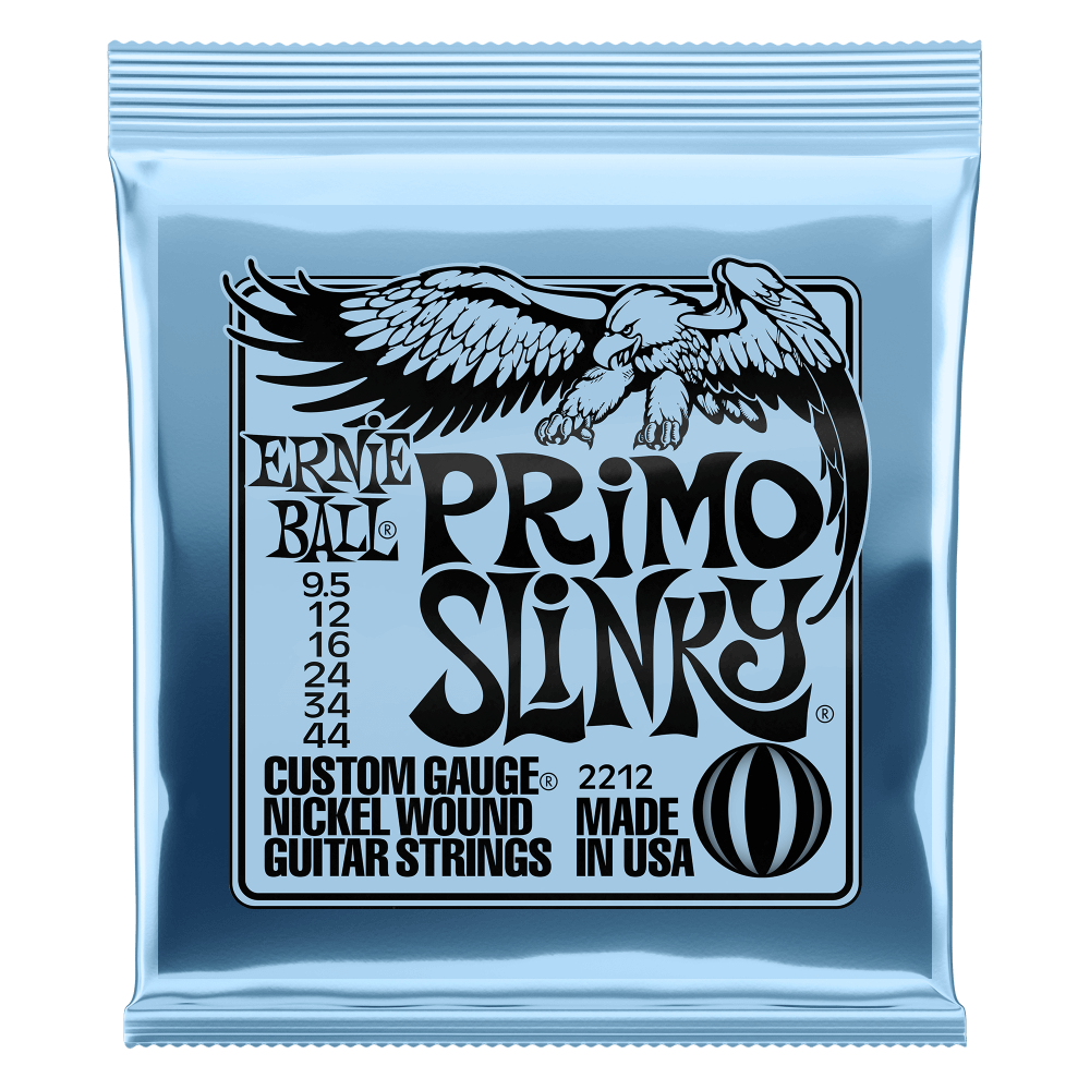 SLINKY PRIMO ELECTRIC GUITAR STRINGS - 9.5-44 GAUGE