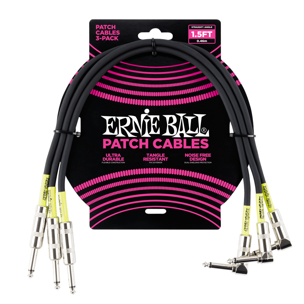 Ernie Ball Flex and Patch Cables