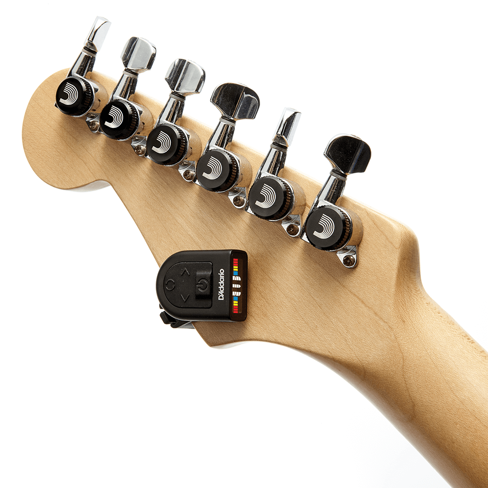 D'ADDARIO Clip-On Headstock Micro Guitar & Instrument Tuner