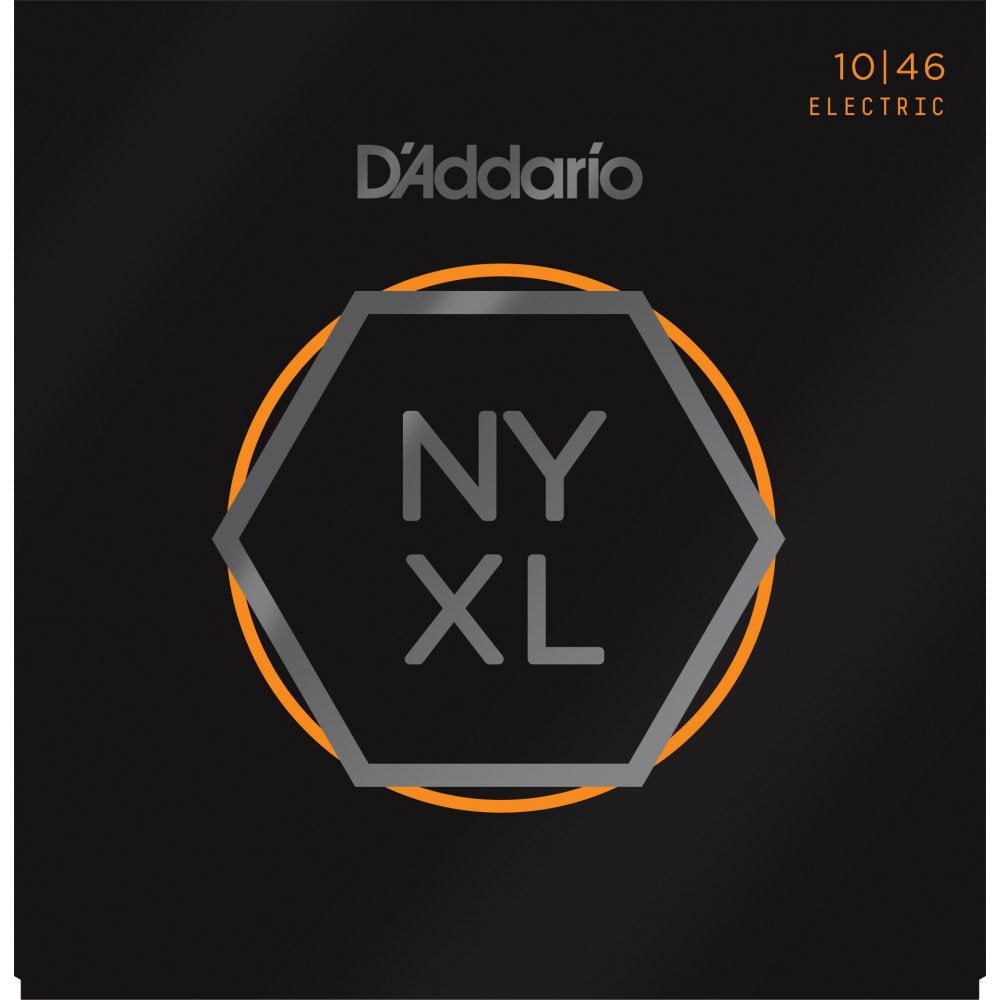 D'ADDARIO NYXL Nickel Wound 10-46 Electric Guitar Strings, Regular