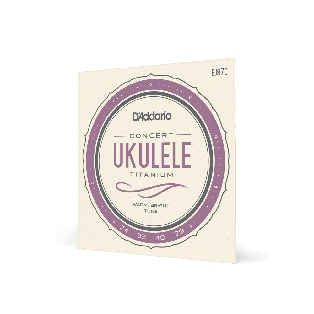 D’Addario EJ87C Concert Ukulele Strings Titanium