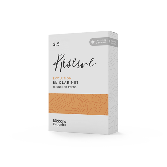 D'Addario Reserve Evolution Bb Clarinet Reeds