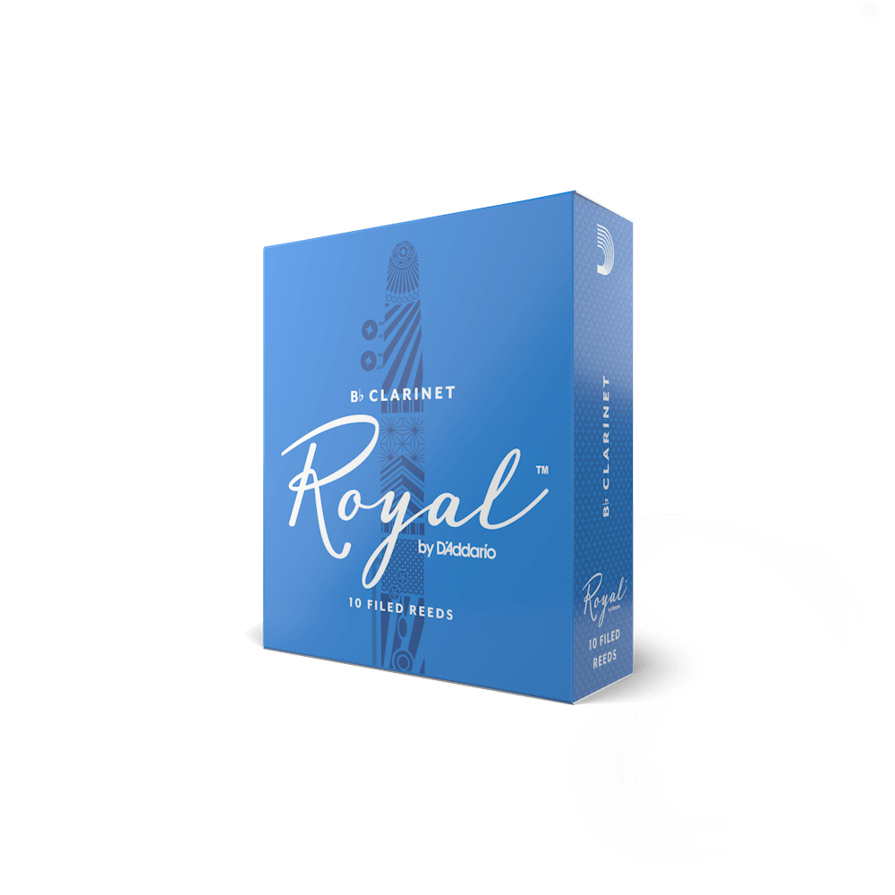 D'Addario Royal Bb Clarinet Filed Reeds