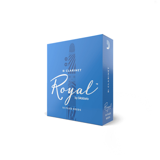 D'Addario Royal Bb Clarinet Filed Reeds