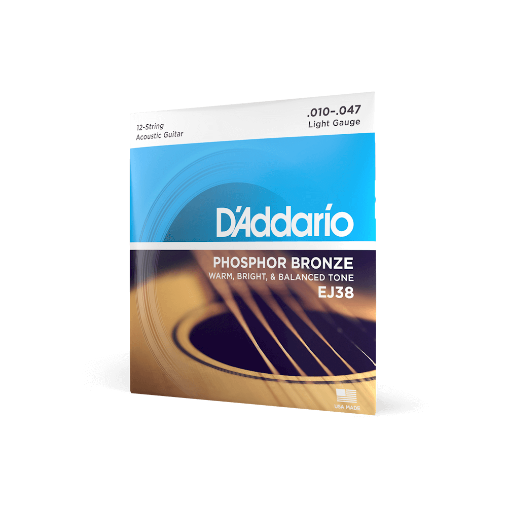 D'ADDARIO EJ38 Phosphor Bronze 10-47 Light Guage
