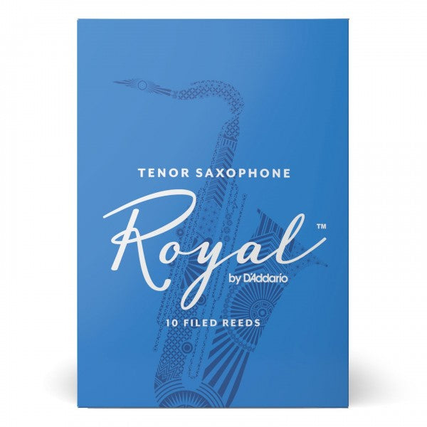 D'Addario Royal Tenor Saxophone 10 Filed Reeds