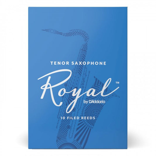 D'Addario Royal Tenor Saxophone 10 Filed Reeds