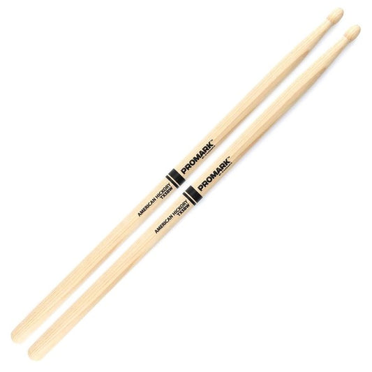Promark Classic Forward 5B Hickory Drumsticks, Wood Tip