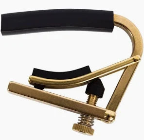 Shubb C4B Original Electric Guitar Capo, Brass