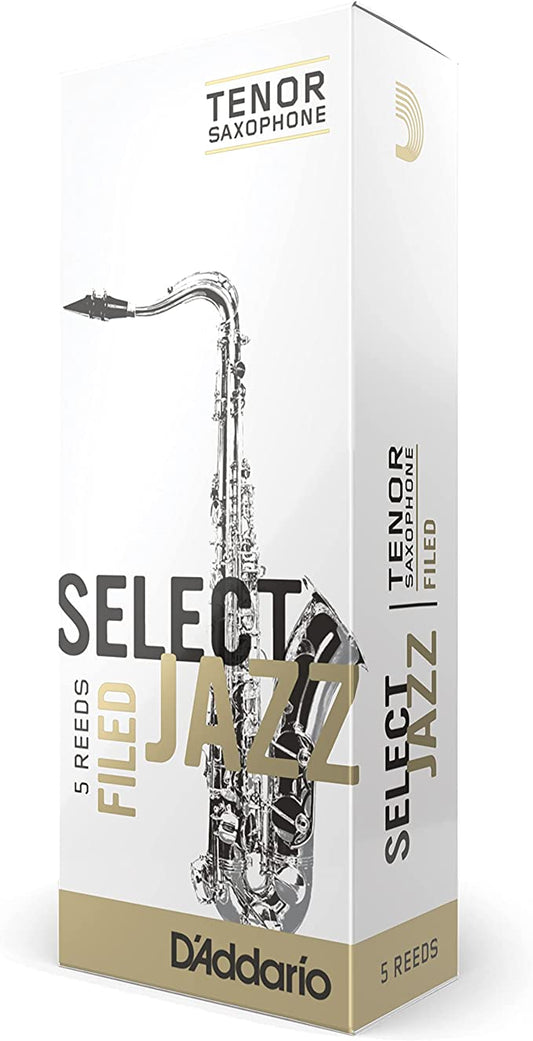 D'Addario Jazz Select Tenor Saxophone 5 Filed Reeds
