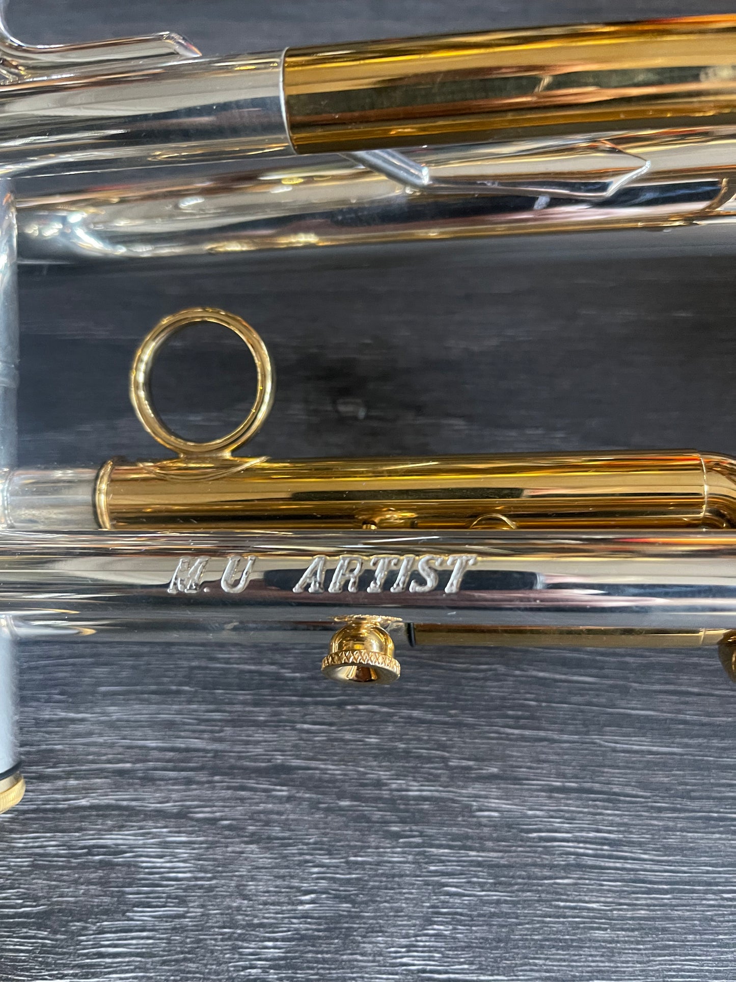 Eclipse Mark Upton Bb Trumpet Silver and Gold Highlights #985 (EX demo)
