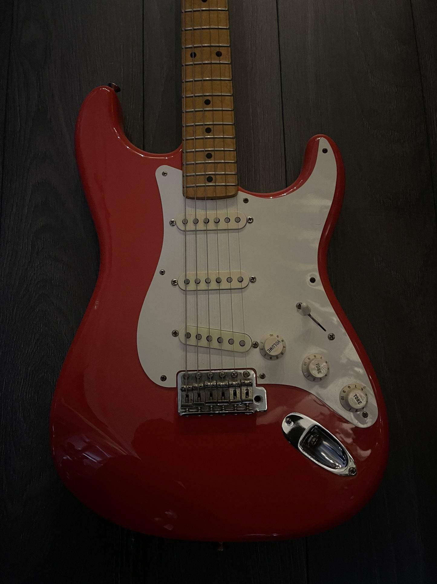Fender 50's Strat Guitar 2002 Red Party
