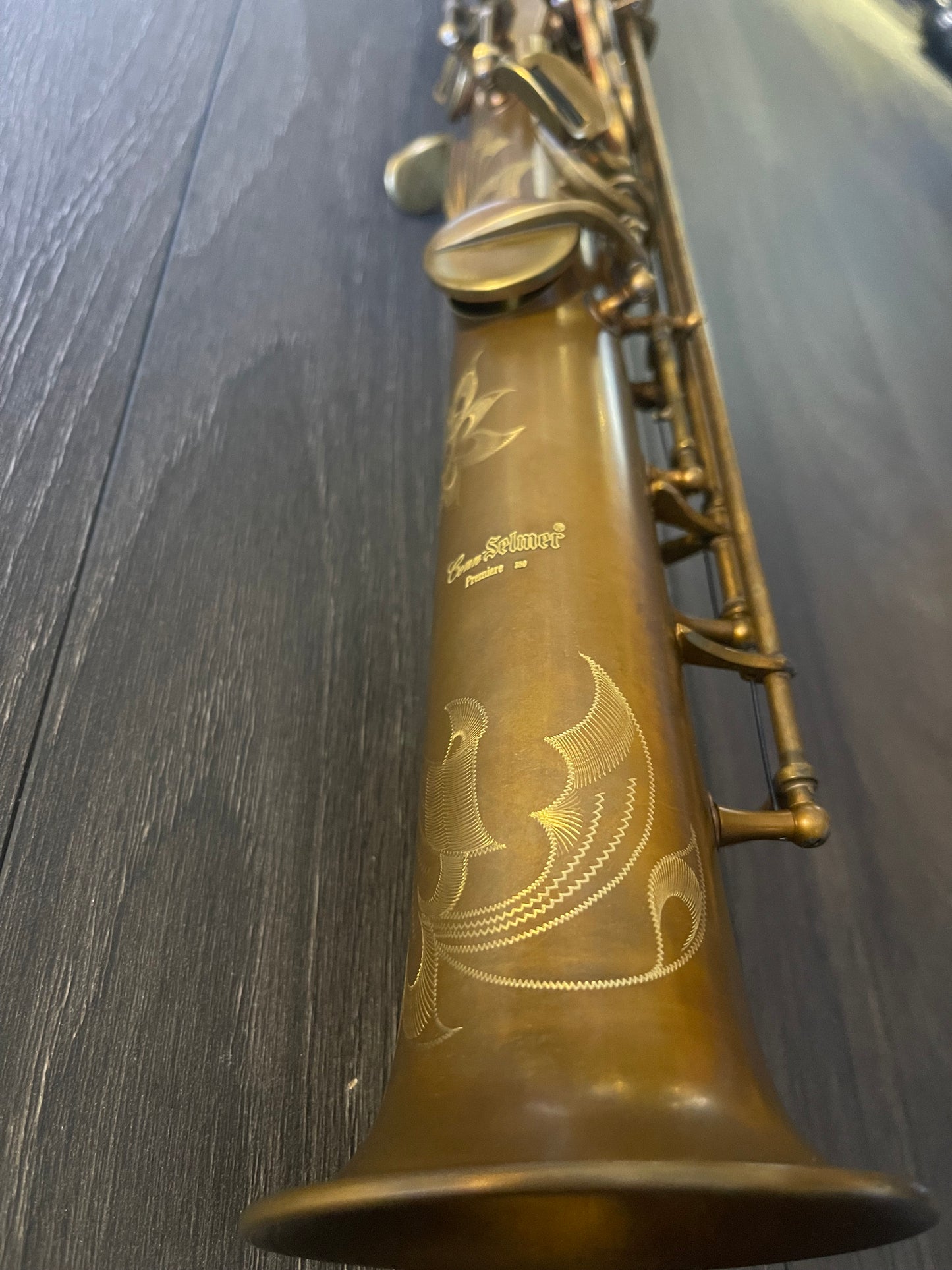 CONN-SELMER PREMIERE PSS-380V UNLAQUERED - SOPRANO SAXOPHONE