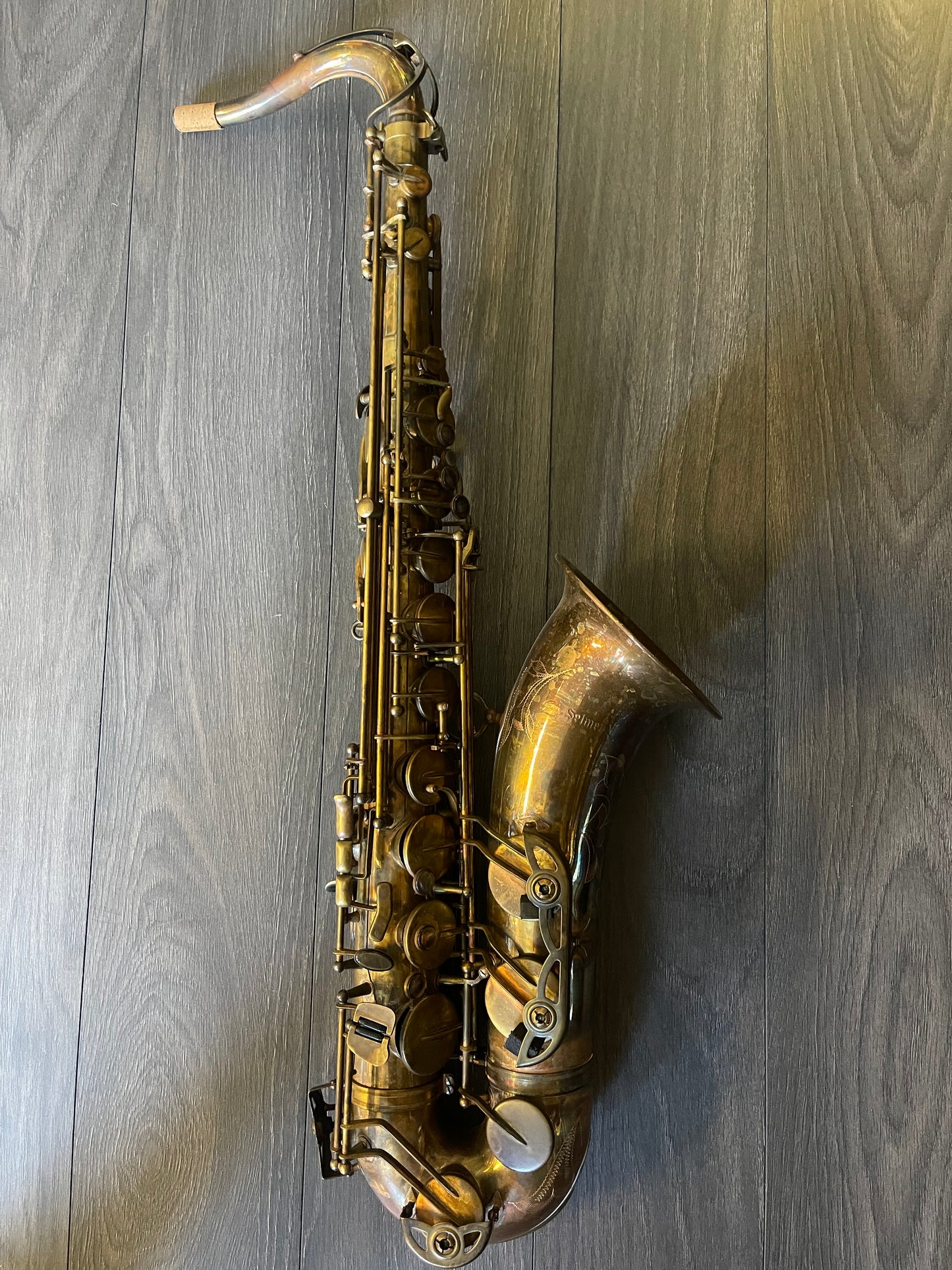 (Pre owned)Conn Selmer Premiere PTS-380V Tenor Saxophone Unlacquered