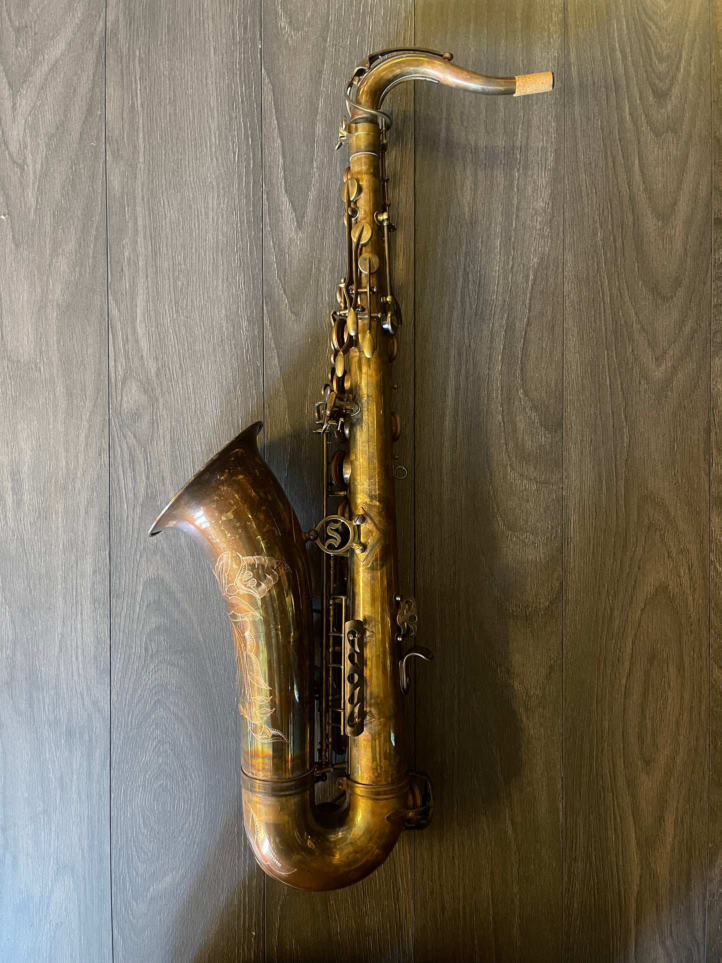 (Pre owned)Conn Selmer Premiere PTS-380V Tenor Saxophone Unlacquered