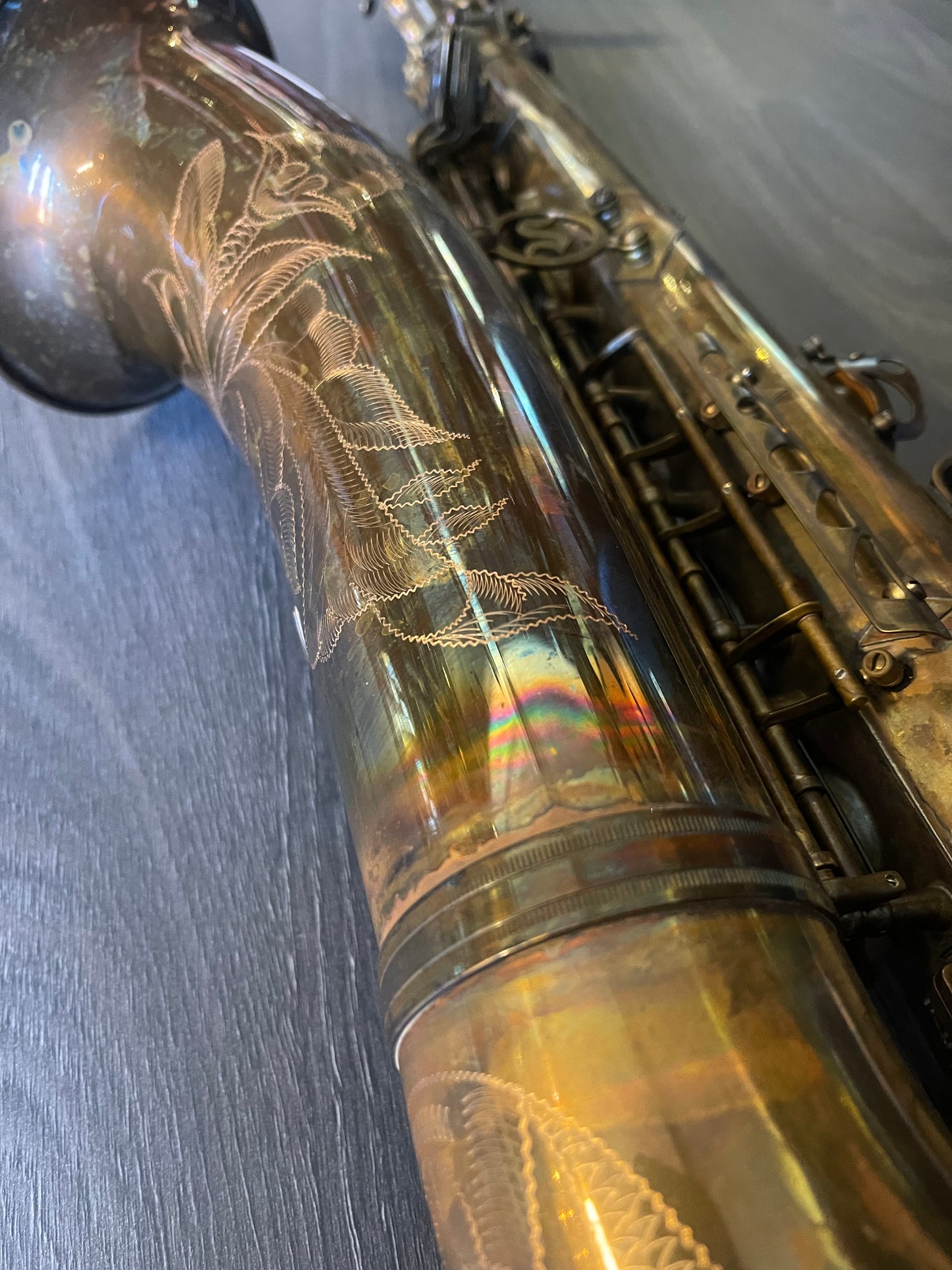 Conn Selmer Premiere PTS-380V Tenor Saxophone Unlacquered