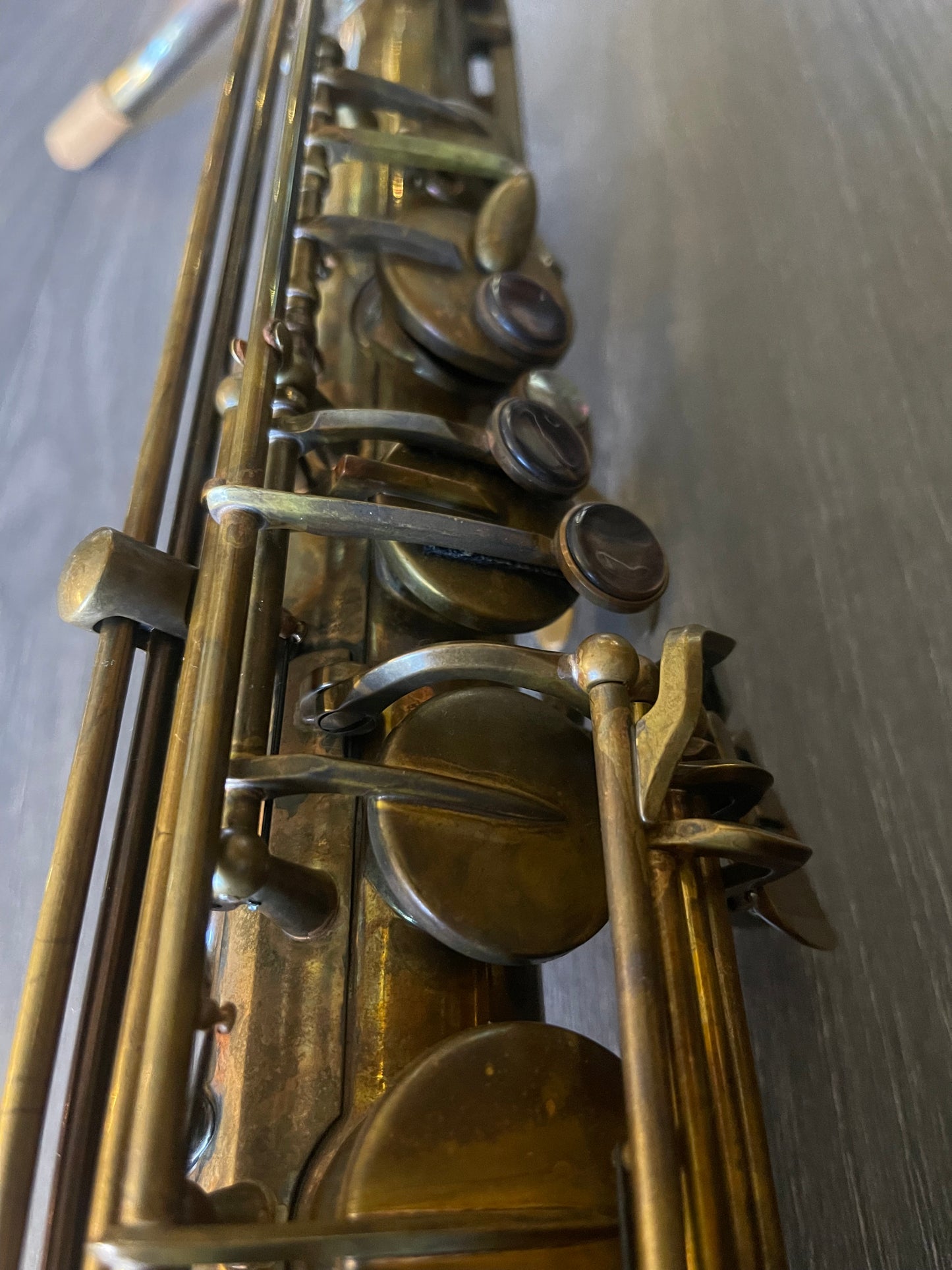 (Pre owned)Conn Selmer Premiere PTS-380V Tenor Saxophone Unlacquered