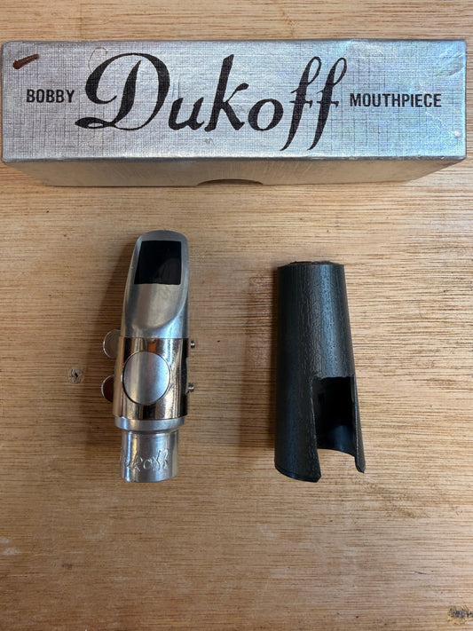 Dukoff soprano sax mouthpiece D8 facing