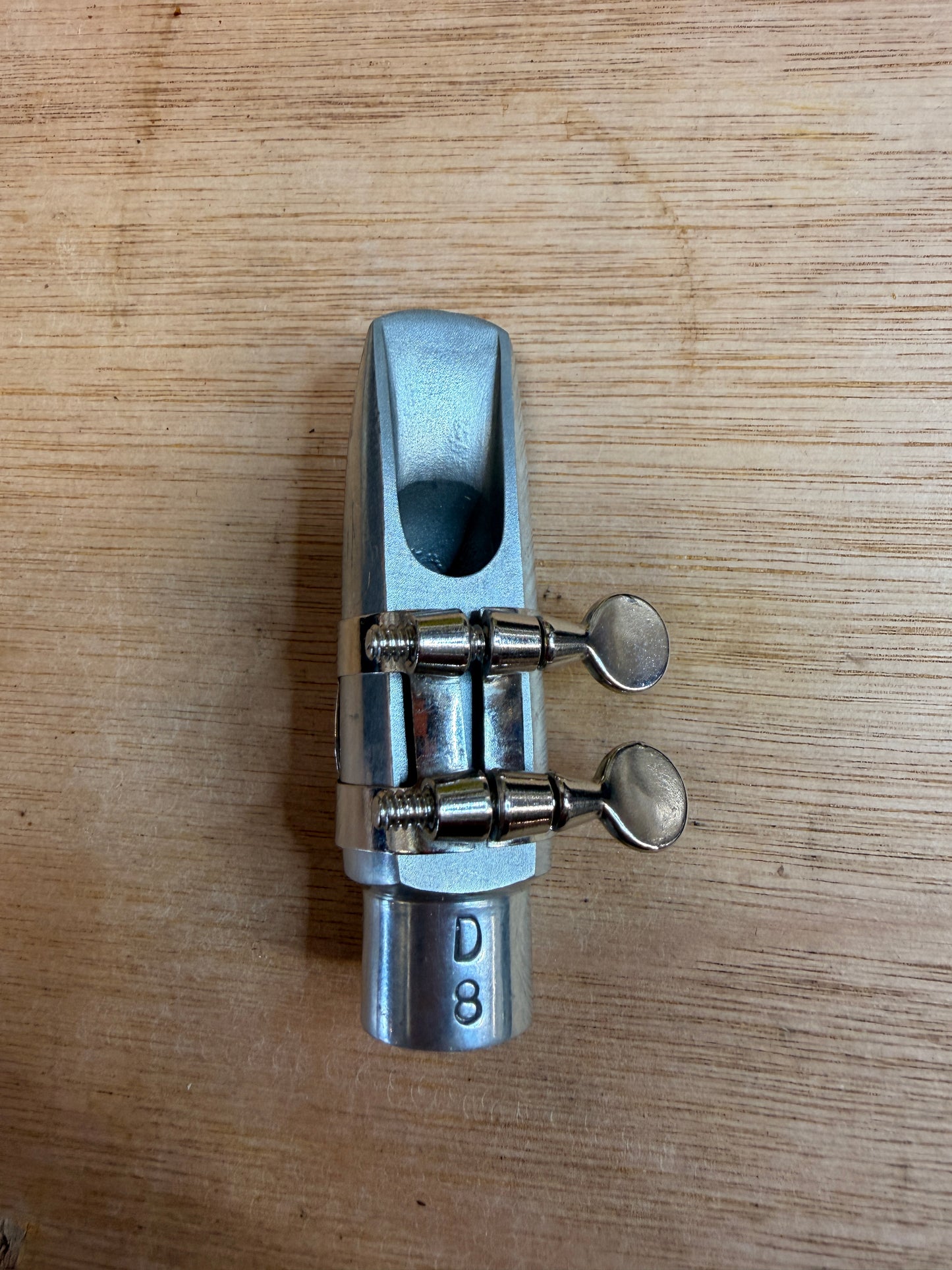 Dukoff soprano sax mouthpiece D8 facing