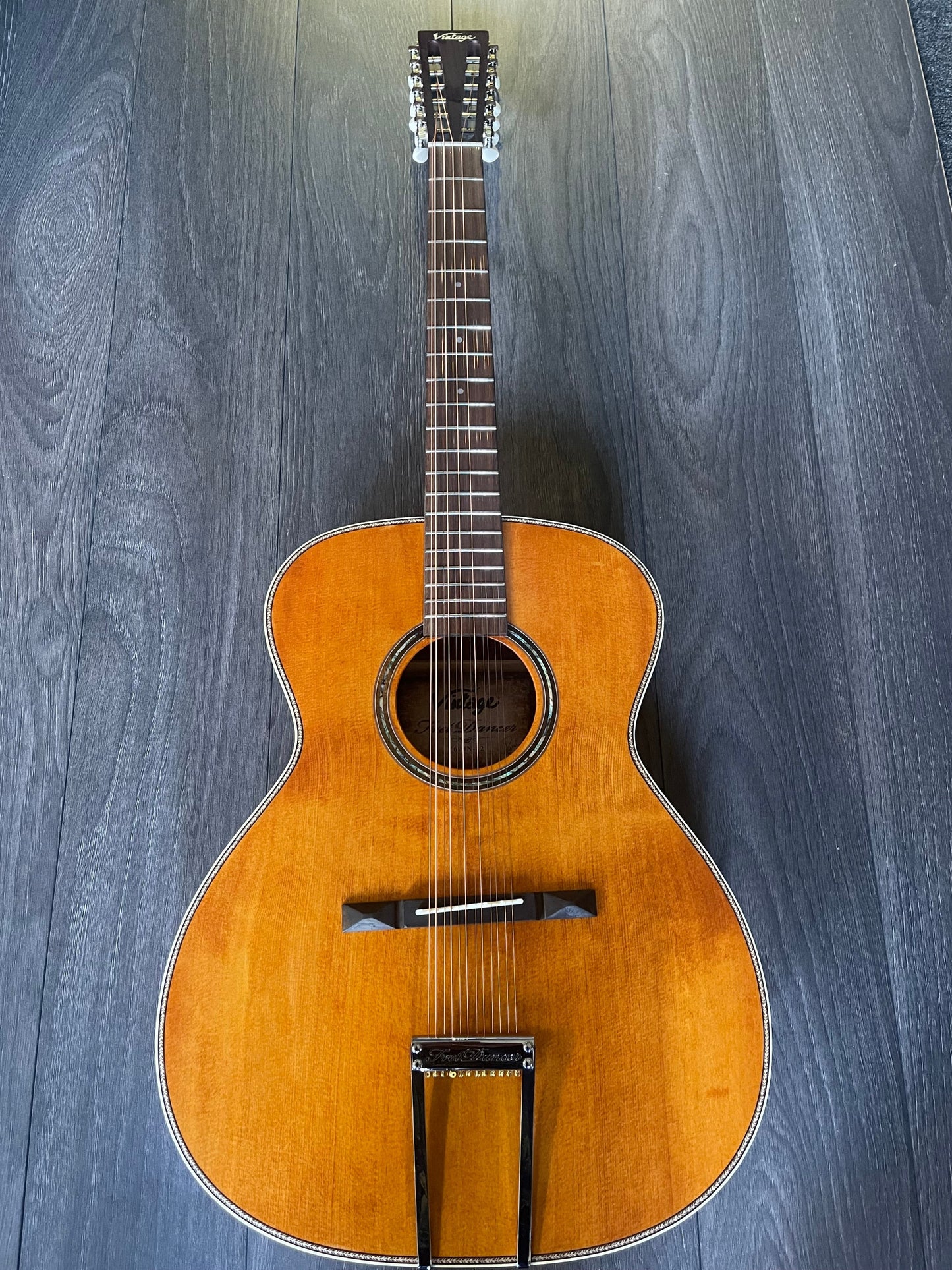 Vintage V600N-12 12 String Acoustic Guitar