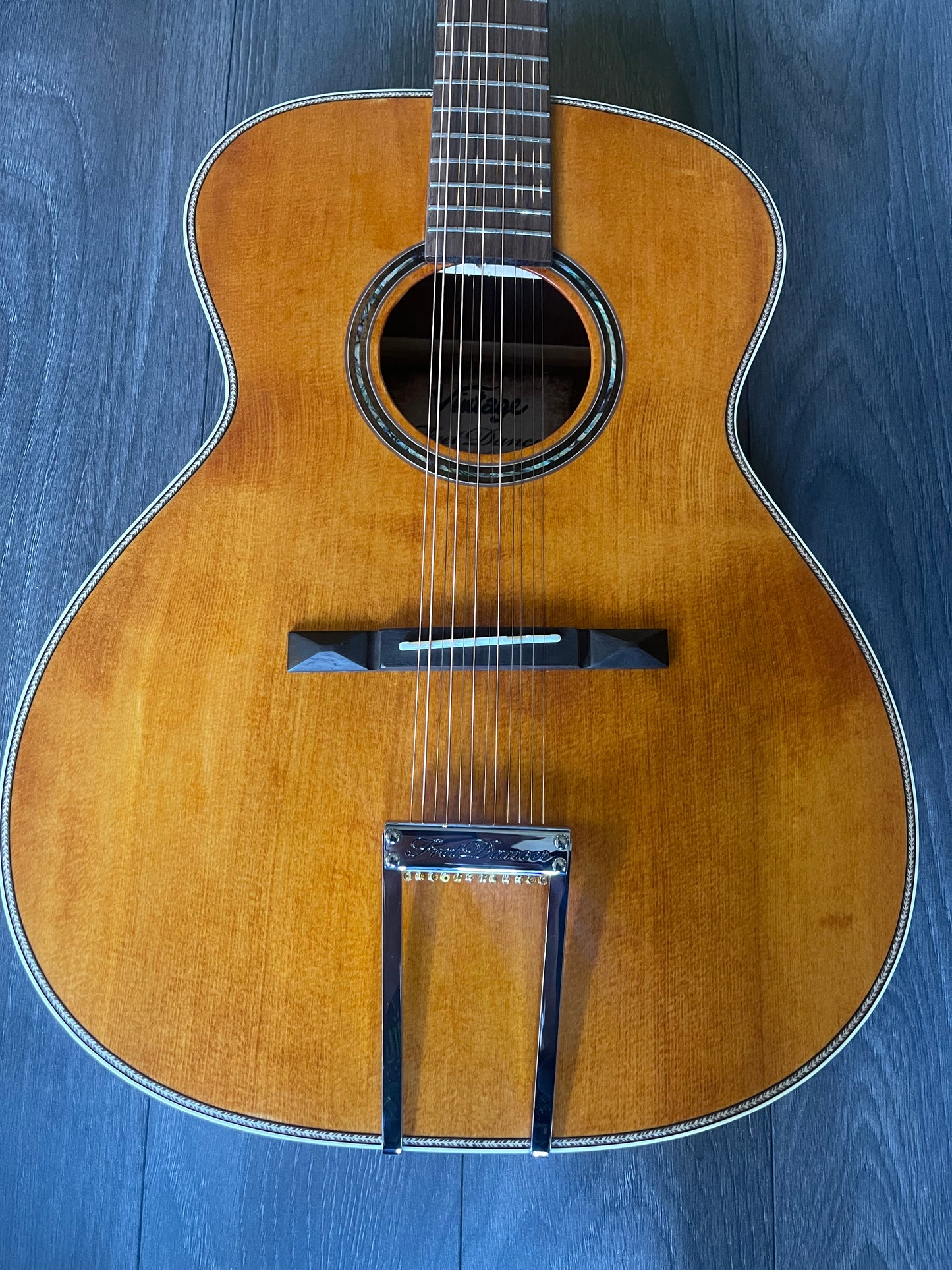 Vintage V600N-12 12 String Acoustic Guitar