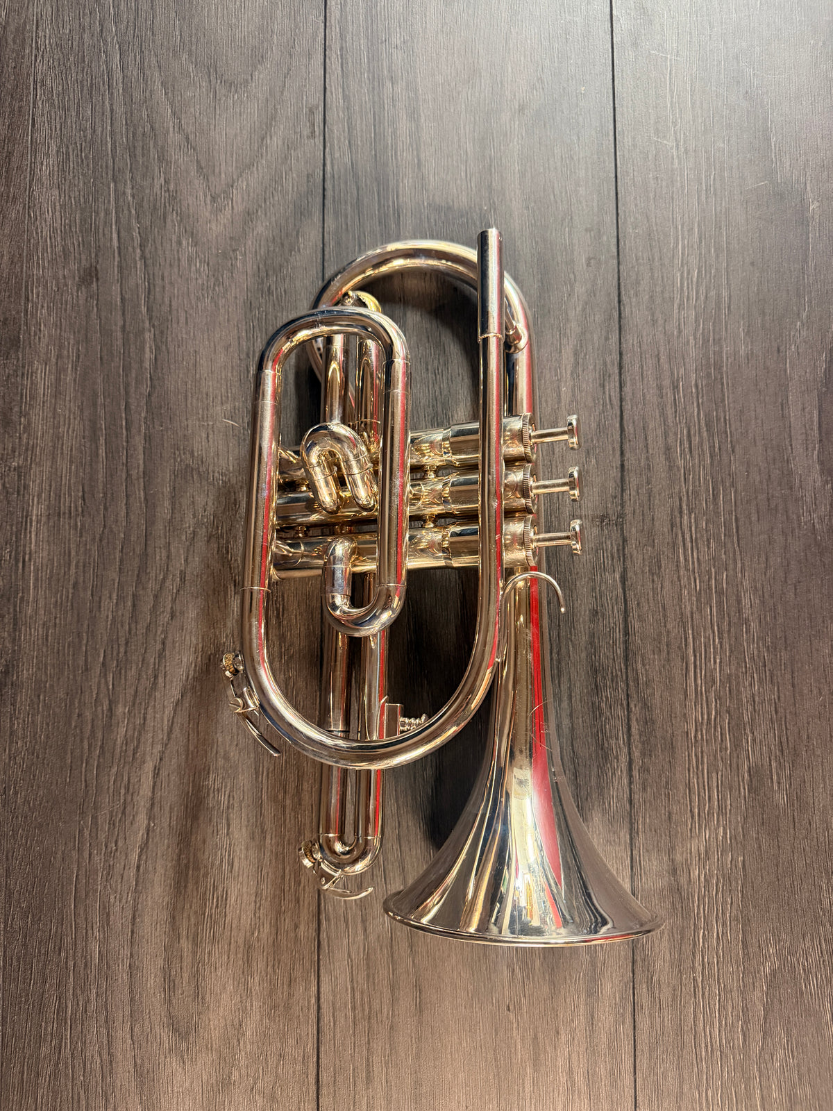 Besson 600 Bb Cornet – English Made – Silver Plated – Fully Serviced