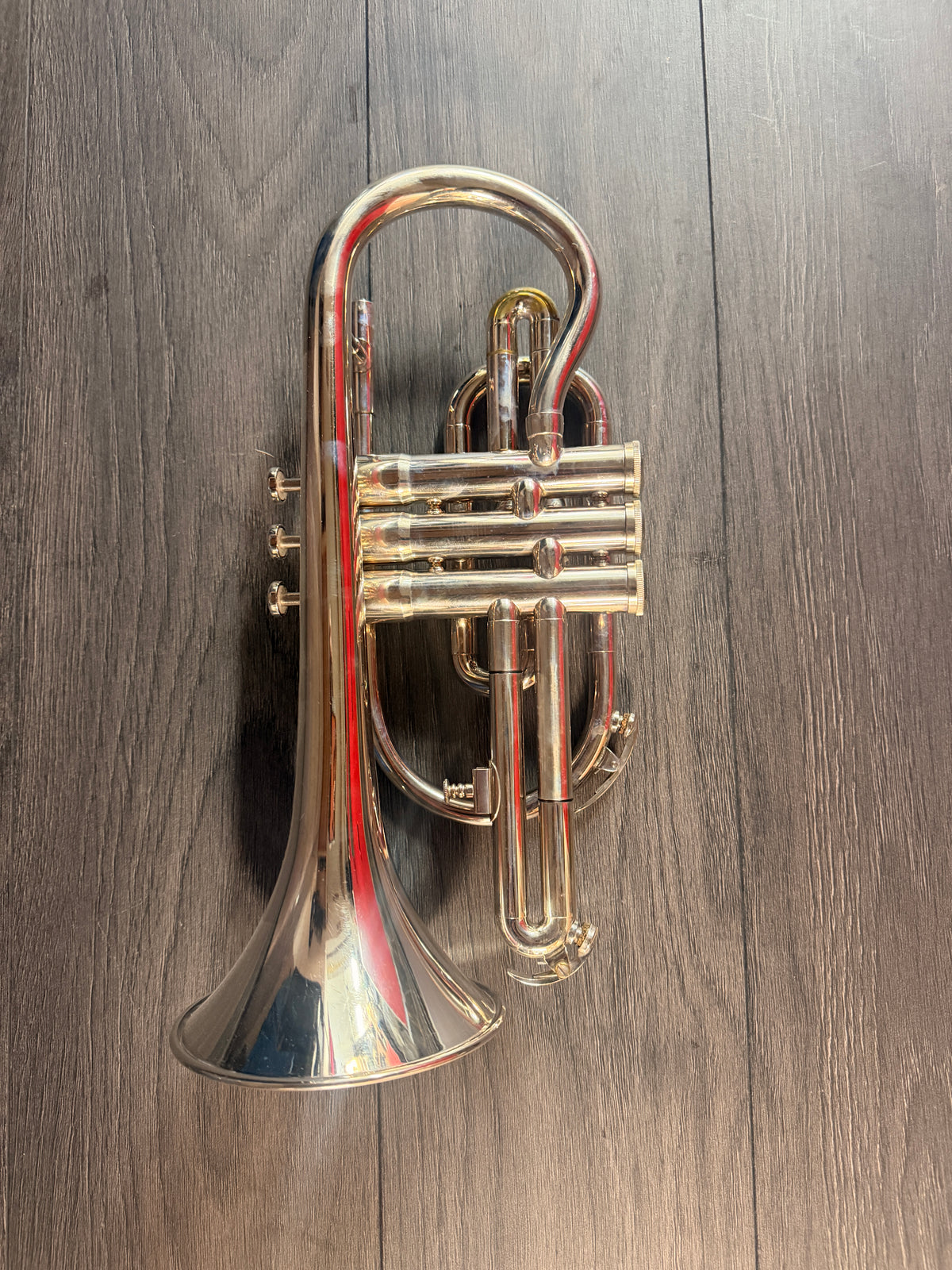 Besson 600 Bb Cornet – English Made – Silver Plated – Fully Serviced