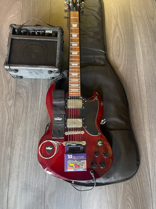 Vintage Coaster V69 SG Electric Guitar Combo Deal