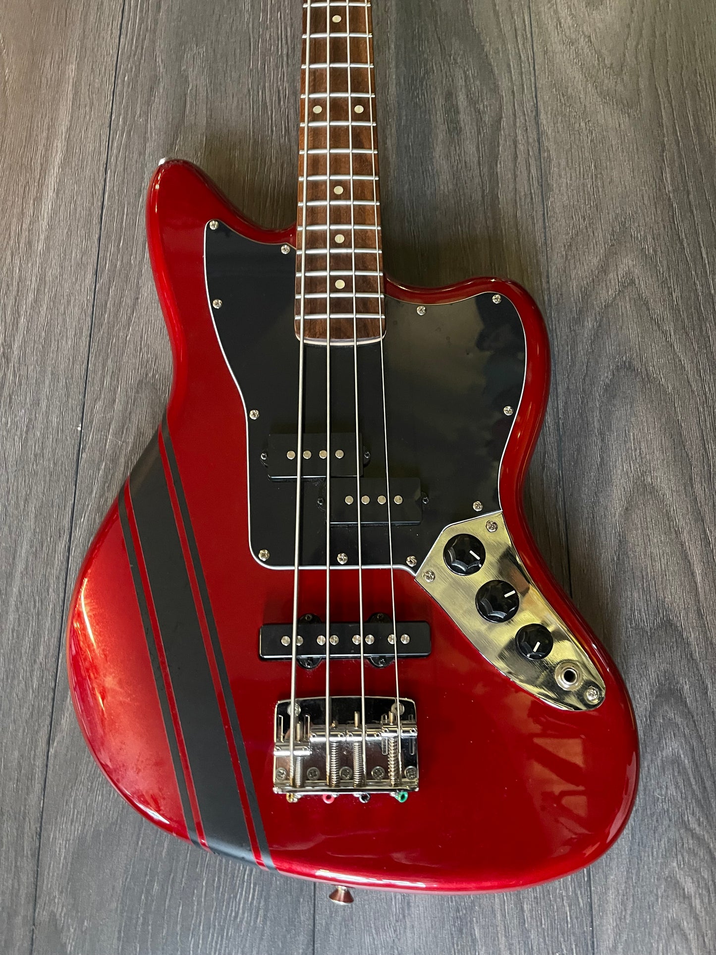 Squier Jaguar Special SS Short Scale Bass Guitar