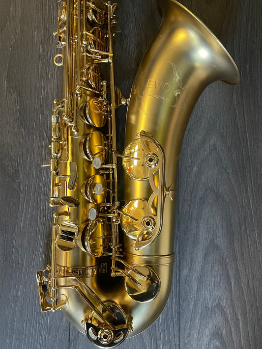 Trevor James EVO Tenor Saxophone, Gold Frost