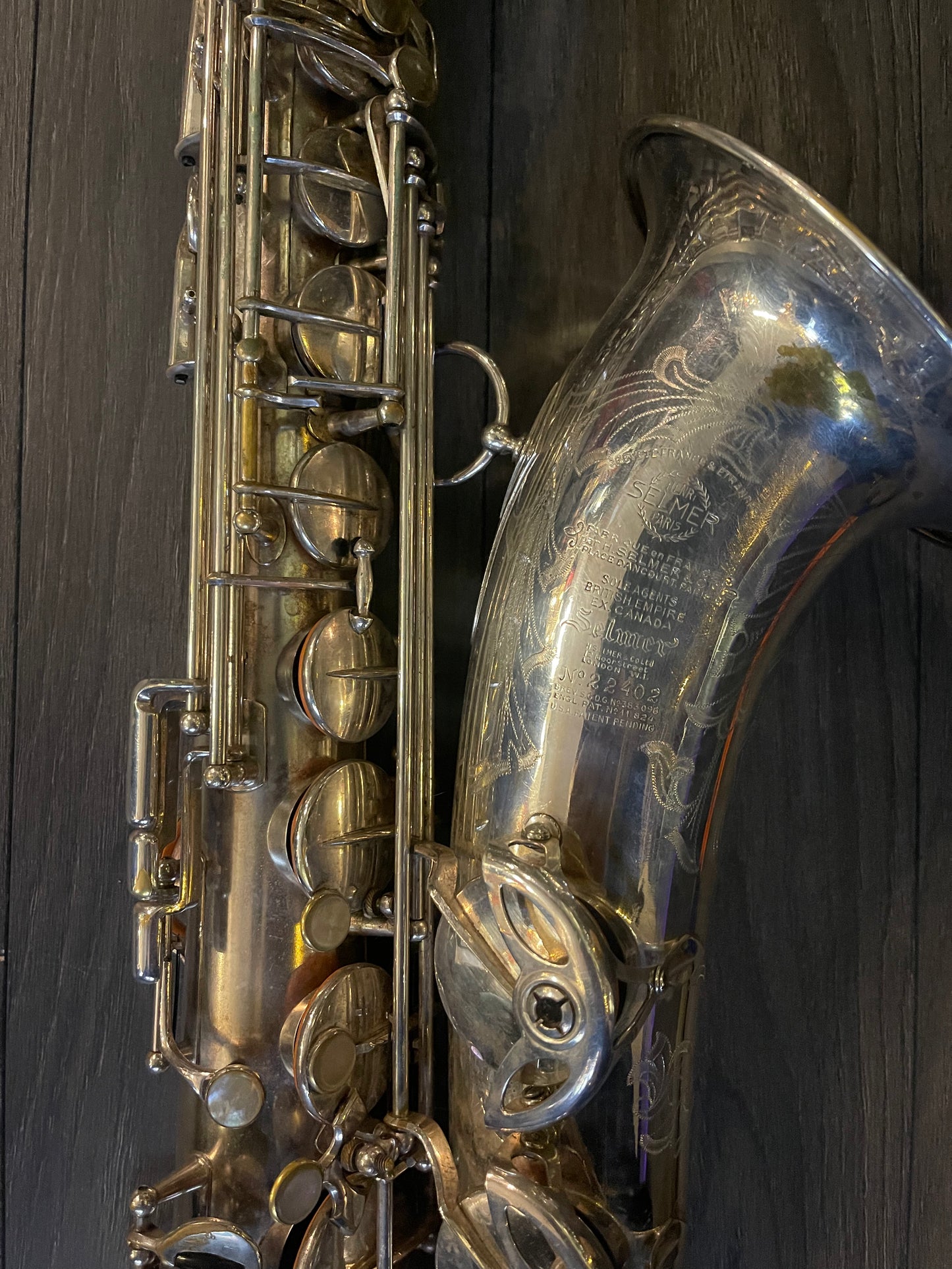 Selmer Balanced Action Saxophone  – Silver-Plated, Fully Overhauled, Built in 1936!