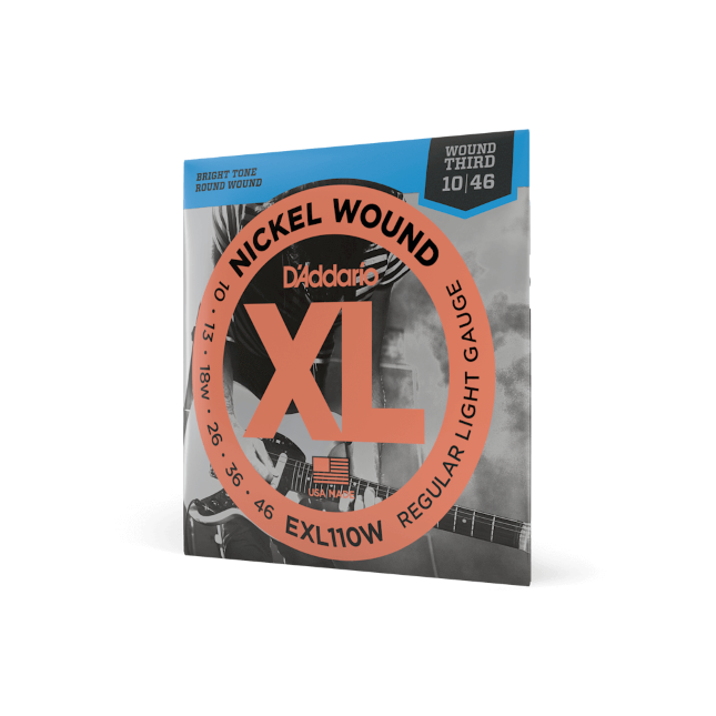 Daddario XL Nickel Wound EXL110W 10-46 Gauge