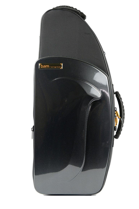 BAM 3021S New Trekking Alto Saxophone Case, Black Carbon