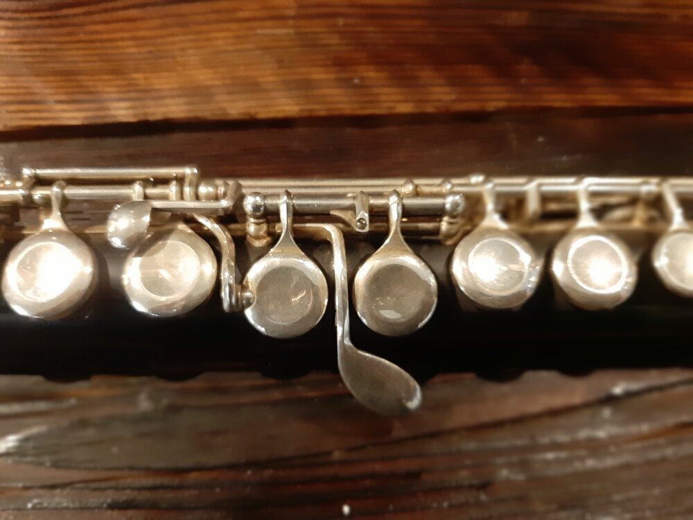 Original Philipp Hammig Wooden Flute