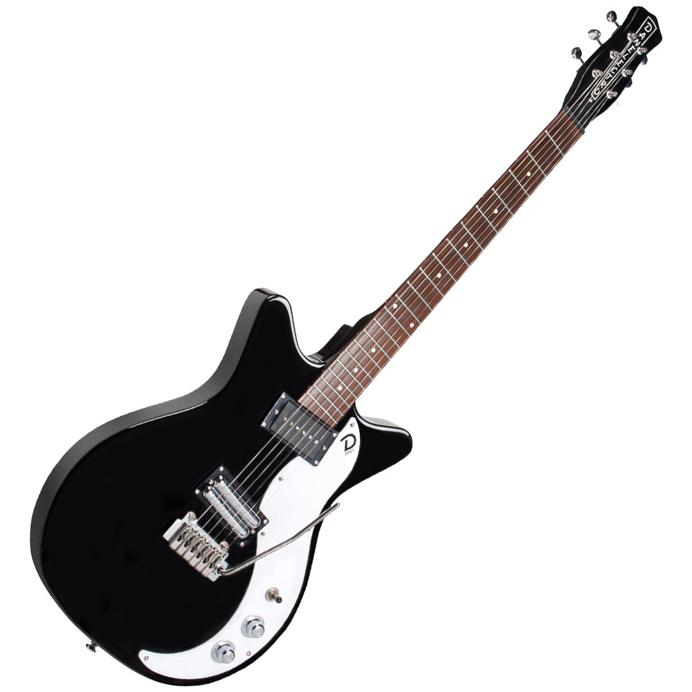 Danelectro 59XT Guitar with Vibrato ~ Gloss Black