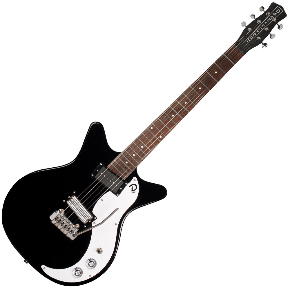 Danelectro 59XT Guitar with Vibrato ~ Gloss Black