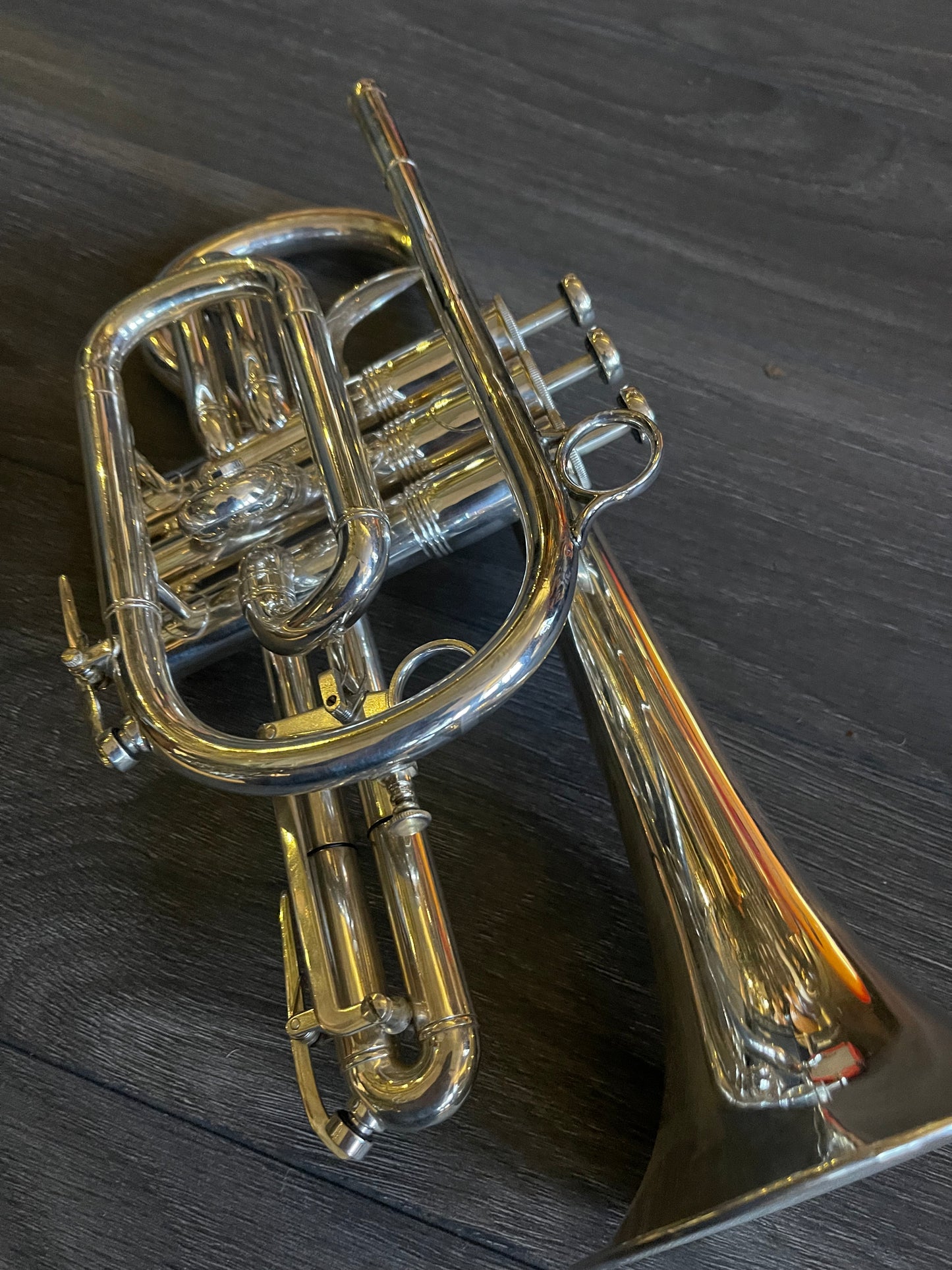 B and H Sovereign Large Bore Bb Cornet