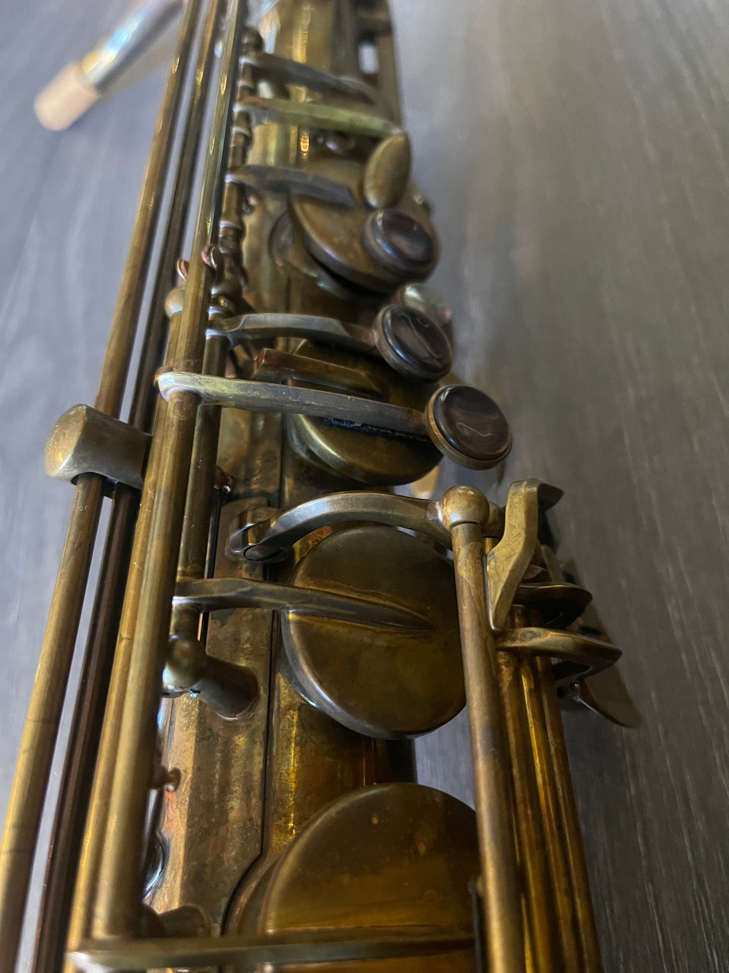 Conn Selmer Premiere PTS-380V Tenor Saxophone Unlacquered